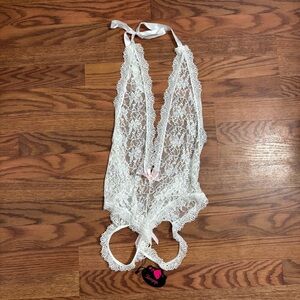 Rozegaga lace teddy bodysuit